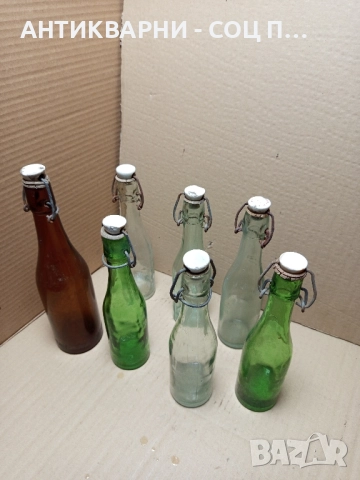 Стари Стъклени Шишета От Соца., снимка 10 - Антикварни и старинни предмети - 51571038