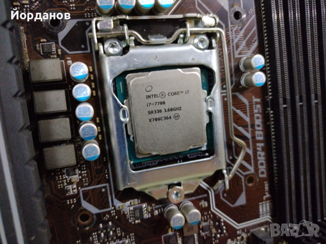 MSI Z270-A Pro + i7 7700 , снимка 4 - Дънни платки - 50675904