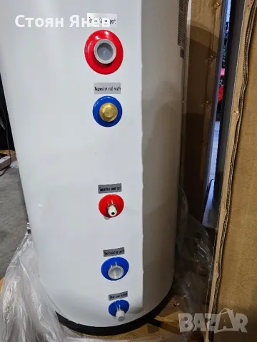 Неръждаем буферен съд 100 литра - за термопомпа и други приложения, снимка 2 - Други машини и части - 43828750