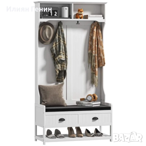 Гардероб с пейка за обувки, снимка 7 - Други - 52888011