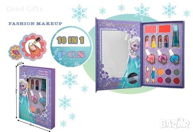 18в1 Детски сет за гримиране Замръзналото кралство