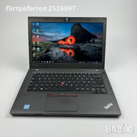 Lenovo ThinkPad L470/FHD IPS/i5-7200U/12GB DDR4/500GB SSD SAMSUNG, снимка 3 - Лаптопи за работа - 44157636