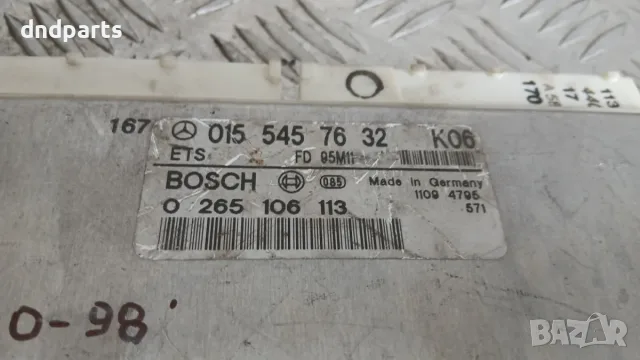 Модул Mercedes E W210 1998 0265106113 0155457632 Mercedes-Benz E-Class 210 (W/S) (1995-2003), снимка 2 - Части - 56135023