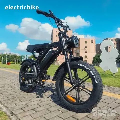 Електрически велосипед, Electric V8, 750W, 15.AH, Черен цвят, снимка 7 - Велосипеди - 47387194