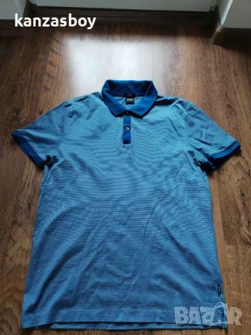 hugo boss phillipson - страхотна мъжка тениска L, снимка 5 - Тениски - 49908950