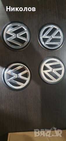 Метални стикери vw метални капачки vw лого , снимка 1 - Аксесоари и консумативи - 38870711