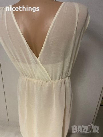 Нова рокля цвят шампанско, снимка 2 - Рокли - 37066138