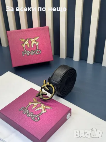Pinko Колан Естествена Кожа Пинко - Налични Различни Цветове Код D2337, снимка 2 - Колани - 49516243