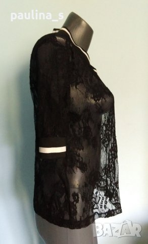 Три броя блузи от дантела, различни цветове и модели / голям размер , снимка 9 - Корсети, бюстиета, топове - 37387615