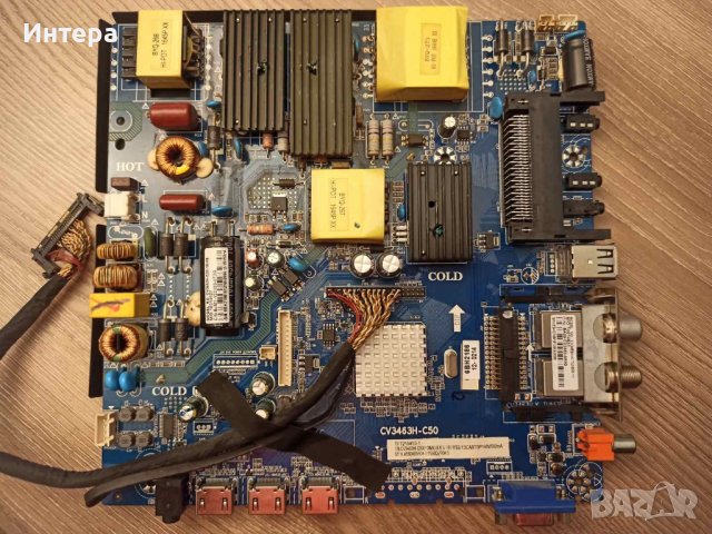 Main board CV3463H-C50 от JTC DVX5, T-con T550QVR04.3