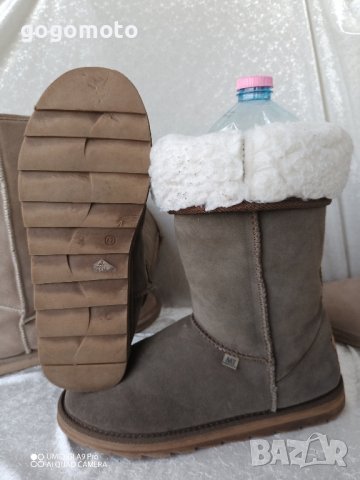 UGG аналог,КАТО НОВИ MARCO TOZZI® ORIGINAL,100% естествена кожа,естествен велур, 42-43, снимка 6 - Мъжки ботуши - 44216122