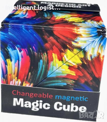 Магнитен куб, антистрес играчка, снимка 2 - Пъзели - 39852002