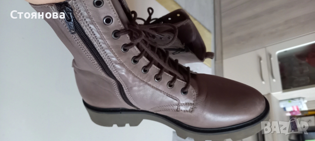 Естествена кожа боти , снимка 10 - Дамски боти - 53005233