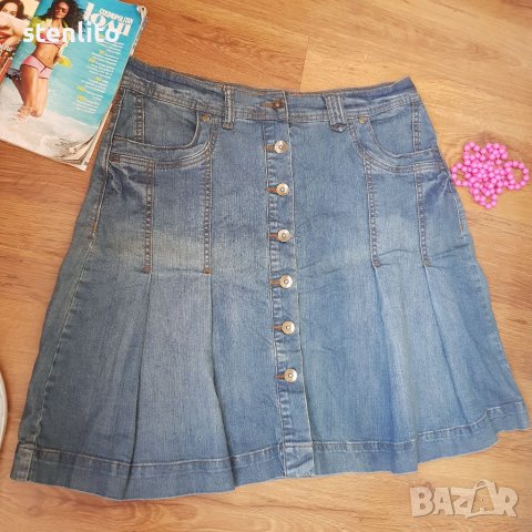 Дънкова Пола  размер 42, снимка 1