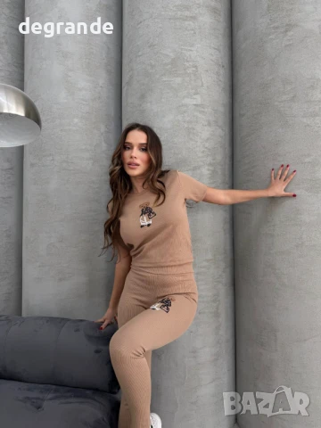 Дамски комплект от две части с Мече, снимка 2 - Комплекти - 51123813