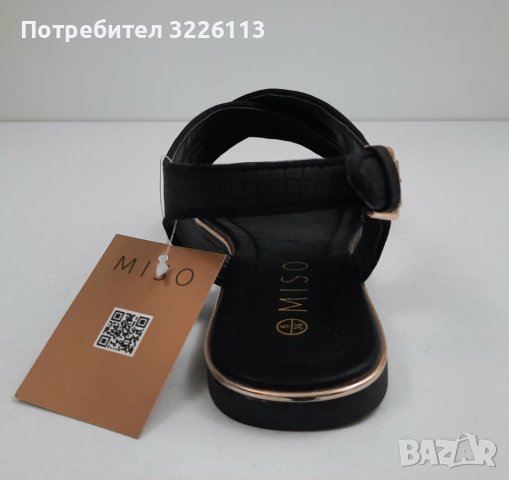 Дамски сандали Miso Xena Sandal, размери - 37 /UK 4/, 38 /UK 5/ и 40 /UK 7/. , снимка 8 - Сандали - 37236976