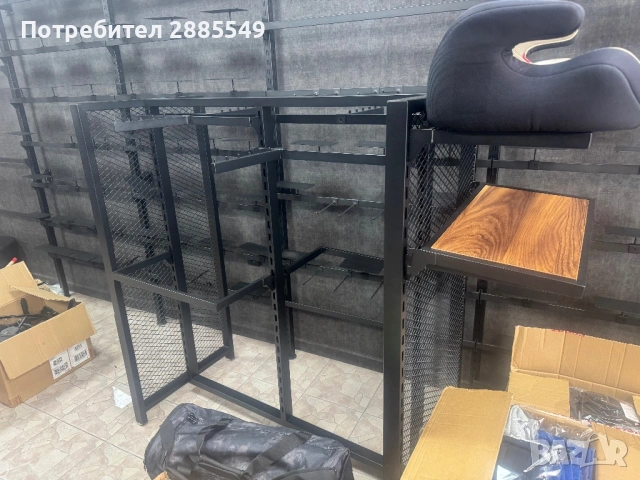 Щендери и оборудване за магазин за дрехи и обувки 