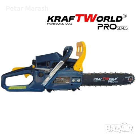 Бензинова резачка KraftWorld PRO 7.5 HP, 72cc, Easy Start, антивибрационна система, снимка 5 - Градинска техника - 52222936