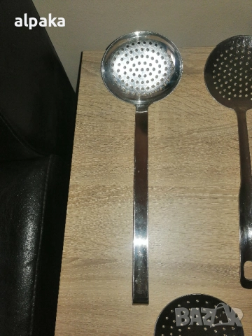 Продавам решетъчни лъжици, неръждаеми, алпака, снимка 2 - Прибори за хранене, готвене и сервиране - 52548056
