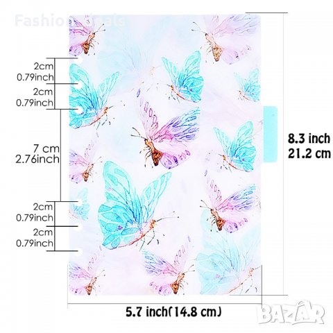 Ново Свързващ лист Разделителни карти Организатор за тефтер и дневник, снимка 3 - Други - 33765027