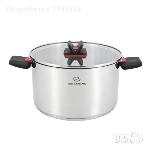  ТЕНДЖЕРА СЪС СТЪКЛЕН КАПАК 3,6 ЛИТРА ЕК-2012NW, ИНДУКЦИЯ, снимка 1