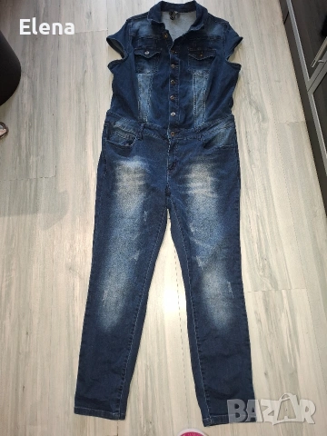 Дамски дънков гащиризон RAINBOW.