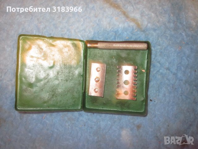 стара самобръсначка в метална кутия., снимка 12 - Други ценни предмети - 38115783