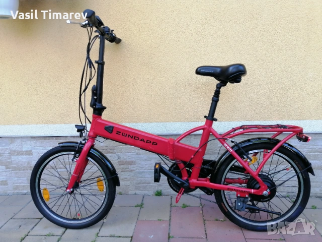 Сгъваем електрически велосипед ZUNDAPP RED 20 Zoll , снимка 2 - Велосипеди - 54275261