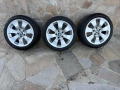 BMW 17 цола оригинални 4 джанти + гуми Bridgestone Potenza, снимка 1