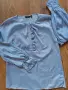 MASSIMO DUTTI  blue striped shirt - дамска риза р-р 38 / М, снимка 2