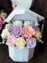 Предлагам ви букети шапка със сапунени цветя за абитуриенти/абсолвенти.               , снимка 15