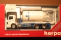 HERPA H0 1/87 MERCEDES ATEGO ЦИМЕНТОВОЗ КАМИОН МОДЕЛ, снимка 2