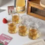 5584 Комплект стъклени мини чашки Халбички, 12 броя, 20 ml, снимка 3