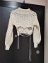 Нов пуловер с отворен гръб и връзки Pull&bear, снимка 1 - Блузи с дълъг ръкав и пуловери - 31789326