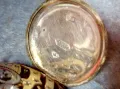 LAUREAT Стар СРЕБЪРЕН ДЖОБЕН ЧАСОВНИК СРЕБРО 800 ПРЕПРАВЕН на РЪЧЕН 48390, снимка 3