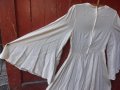 Дълга бяла риза . Носия, снимка 3
