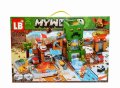Конструктор MY WORLD Мина Creeper, с LED подсветка, 451 бр

, снимка 3