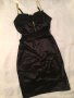 Черна рокля сатен с верижки , снимка 14