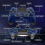 Нов джойстик контролер Bluetooth геймпад за PS4 Slim Pro PC с вибрация и жак 3.5 мм, снимка 5