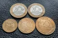 Лот монети 5 , 10 и 20 сантима и 10 франка би метал- Франция /3/ чудесни !, снимка 11