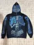 Travis Scott Cactus Jack Black Zip-Up Hoodie , снимка 1