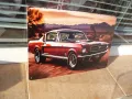 Метална табела кола Ford Mustang ретро мускули мощна бърза, снимка 2