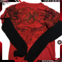 Мъжка блуза 2fer twofer thermal ръкави червена Xtreme Couture by Affliction Small