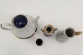 Вазички и чайник с печат от 60-те години, снимка 8
