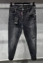 DSQUARED2 Мъжки Черни Дънки С Накъсан Ефект Код Mens P.267, снимка 3