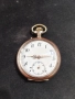 Швейцарски СРЕБЪРЕН джобен часовник 1900г. с позлата - 10 РУБИНА - ПРОМОЦИЯ, снимка 2