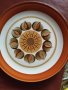 Японска декоративна порцеланова чиния 