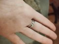 Сребърен пръстен за жени - 925, снимка 4