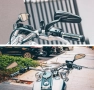 Мотоциклетни огледала WTZMOTO, комплект 2 броя огледало за кормило на мотоциклет, 8 мм, снимка 4