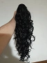 Дълга черна опашка за коса на шнола , снимка 3